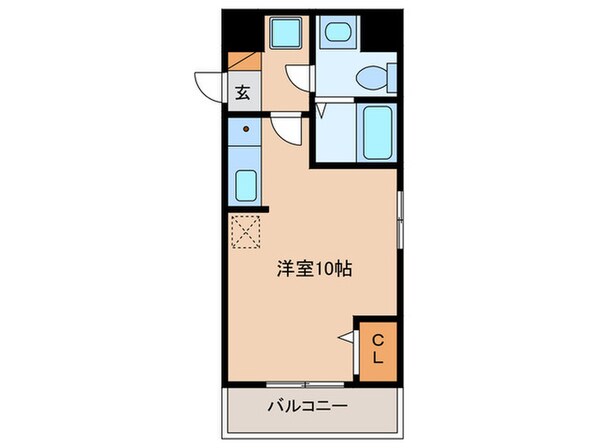 カステリア別府の物件間取画像